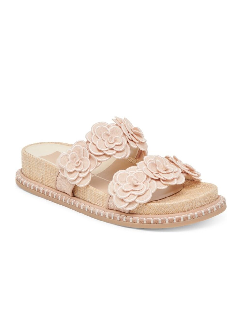 Dolce Vita Sherla Floral Footbed Sandals Shoes sz 6.5 Women's $150 Worn Once